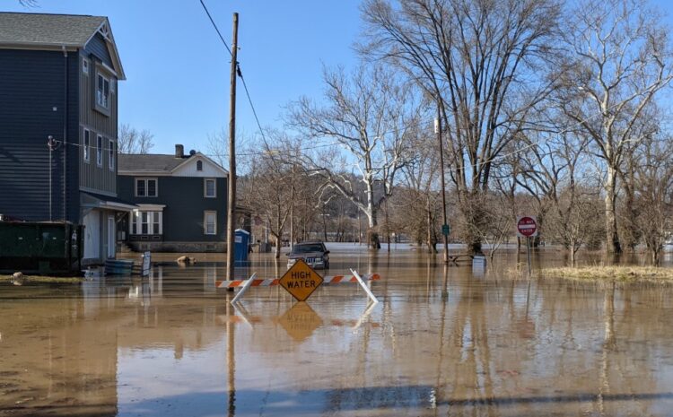 Snowmelt and Record Rainfall Push Rivers, Streams Higher
